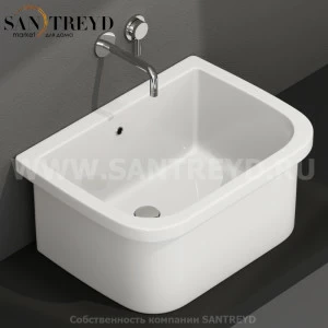 VA044BI Встроенная раковина под столешницу прямоугольная Ceramica Globo GRACE