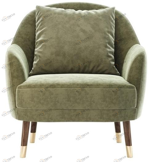 Laskasas Кресло из ткани с подлокотниками  Lk4428 