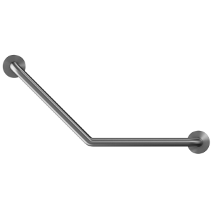 B610-W Поручни из нержавеющей стали, изогнутые на 135°, Ø32 мм, фиксация в 2 точках duten