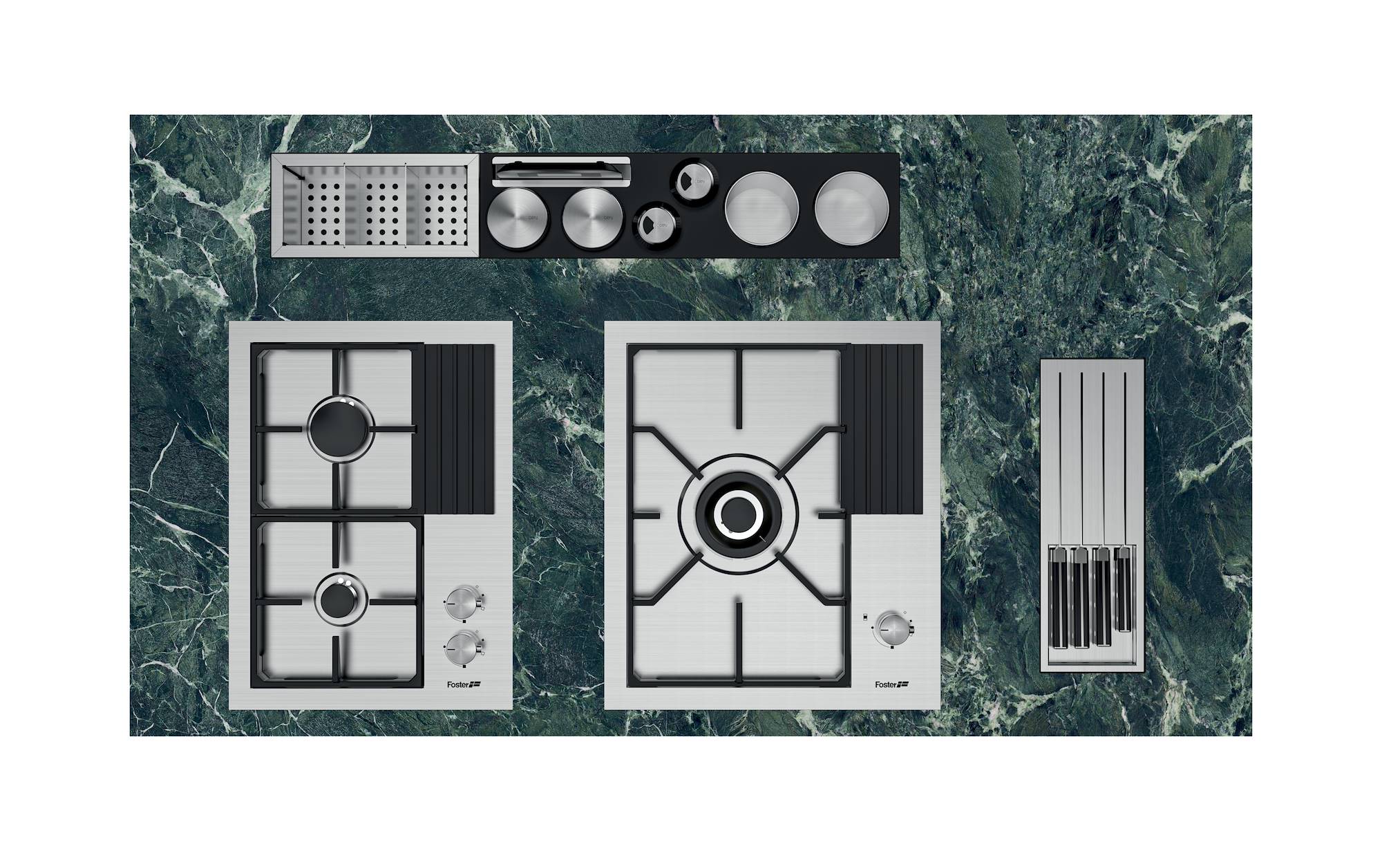 Канал для кухни из нержавеющей стали Foster 3025 880 ARCH-00057154