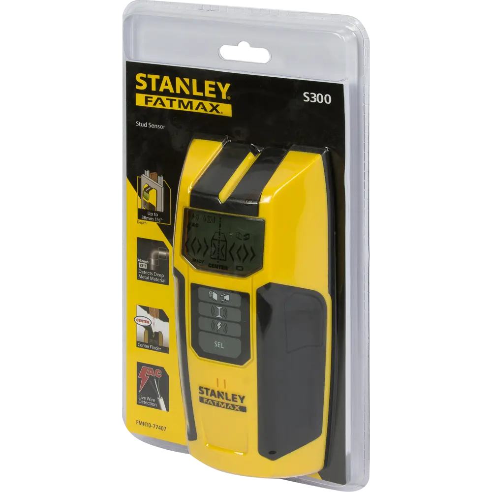 Детектор скрытой проводки и металла Stanley S300 STLM-2046924 - Вид №4