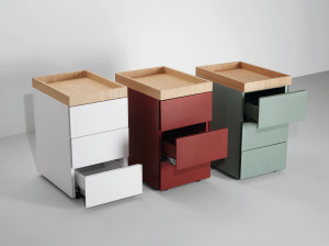 Офисный комод с колесами