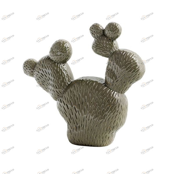 Керамический кактус Cacti Tres 29x10x25 см, бежево-зеленый Hay 506305