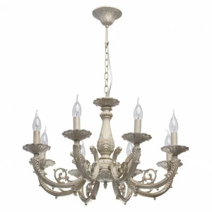 Подвесная люстра MW-Light Аврора 9 371013308 бежевая MW-LIGHT ДИЗАЙНЕРСКИЕ, АВРОРА 186780 Бежевый