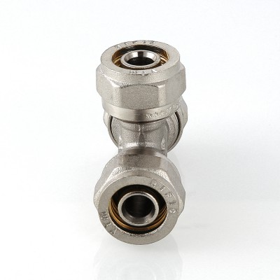 VTm.331.N.201616 Фитинг обжимной – тройник Valtec 20 х 16 х 16 мм  - Вид №6