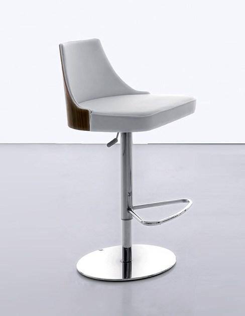 Italy Dream Design Стальной барный стул в современном стиле с регулируемой высотой и подставкой для ног sun-id-1453533 - Вид №2