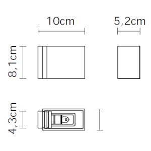Fabbian Bijou D75D07 01 настенный 96291 - Вид №1