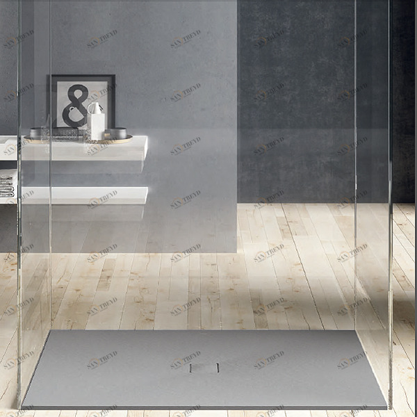 ДУШЕВОЙ ПОДДОН COLISEUM 150X120 СМ STONE COVER CEMENTO McBath COLISEUM150