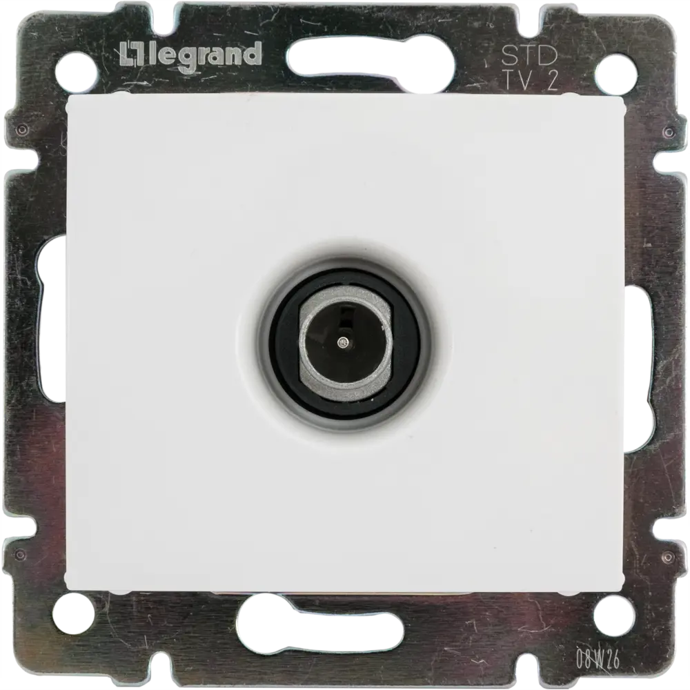 ТВ розетка Legrand Valena, оконечный, цвет белый STLM-2020352