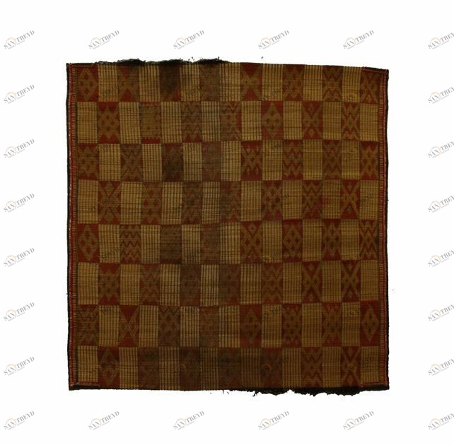 AFOLKI Коврик из дерева и кожи Tuareg St038tu