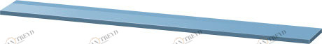XL791204747 Подвесная полка X-Large #XL7912 600-1600 x 160 мм Каменно-синий глянцевый лак Duravit