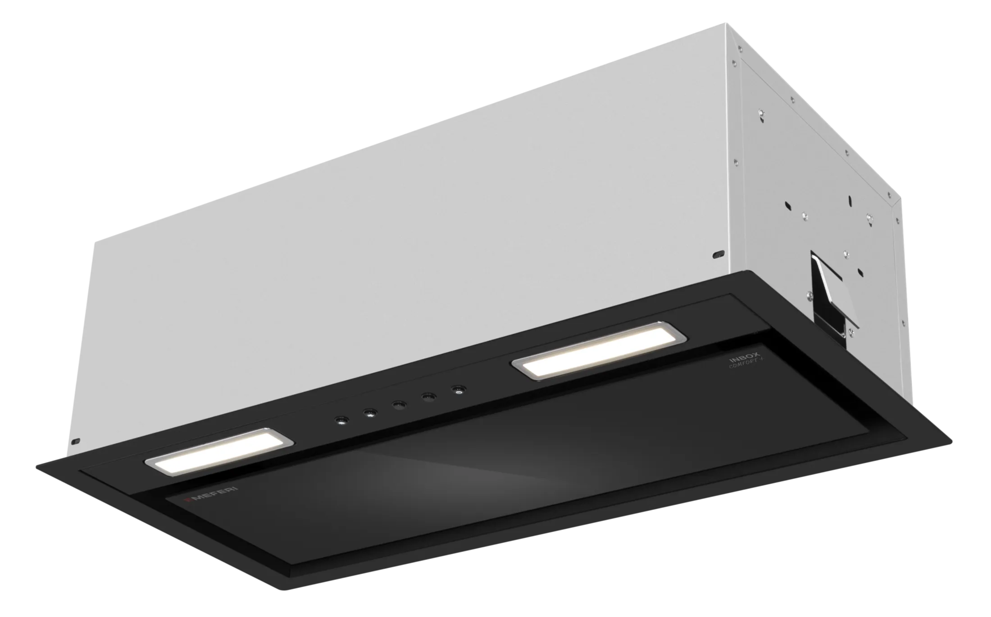 9270643 Вытяжка полновстраиваемая Meferi INBOX60BK COMFORT PLUS черный/черный STDN-0036927 - Вид №1