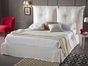 Chaarme Letti Съемная льняная кровать с мягким изголовьем