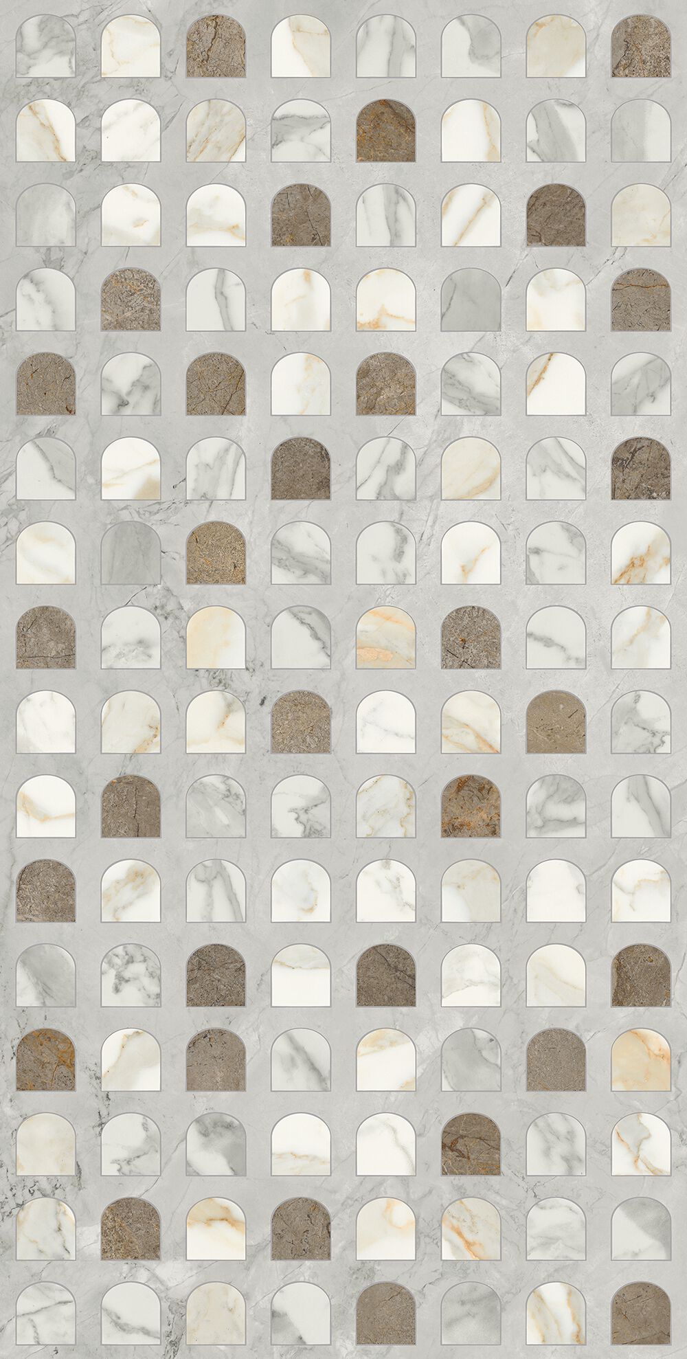 Пол / керамогранит с мраморным эффектом Marca Corona скульптурная ARCH-00073450 - Вид №3