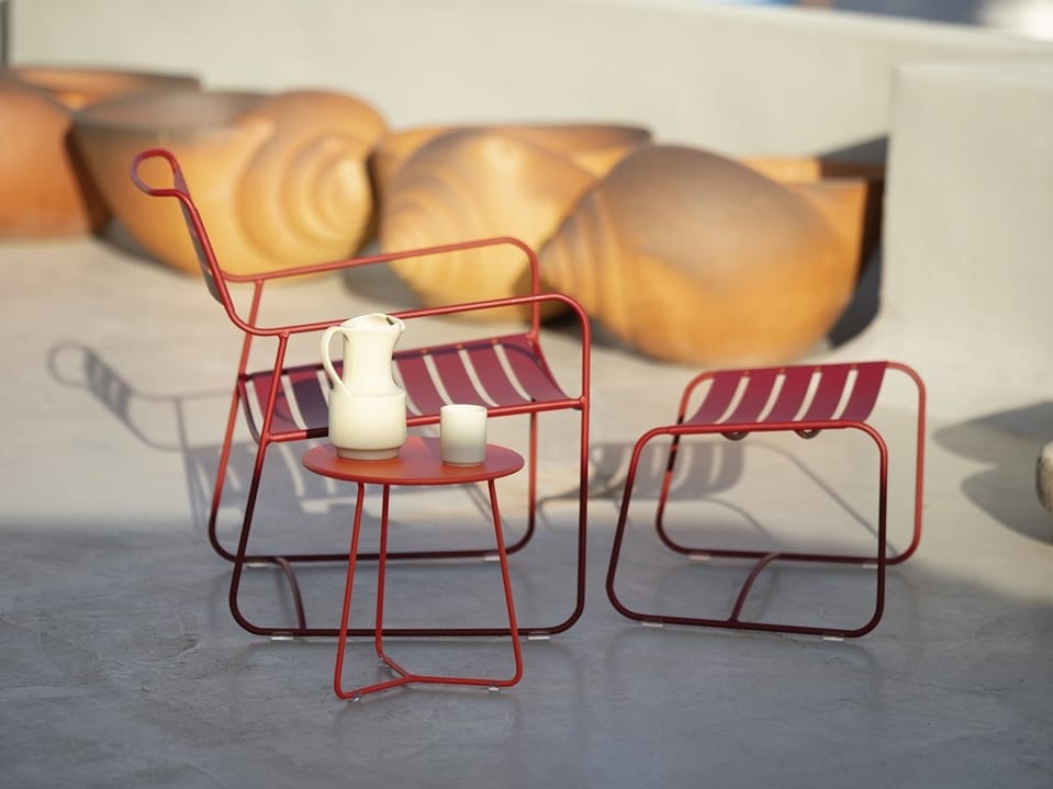 Стальной круглый садовый стол Fermob Cocotte ARCH-00018401 - Вид №3