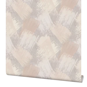 Обои флизелиновые Palitra Home Art Club бежевые с абстрактным рельефом 89434191