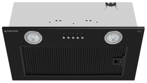 9168690 Вытяжка полновстраиваемая Meferi INBOX52BK POWER черный