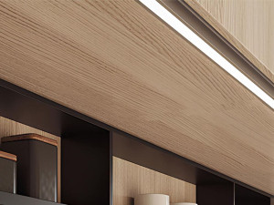 Светодиодный профиль для настенного шкафа