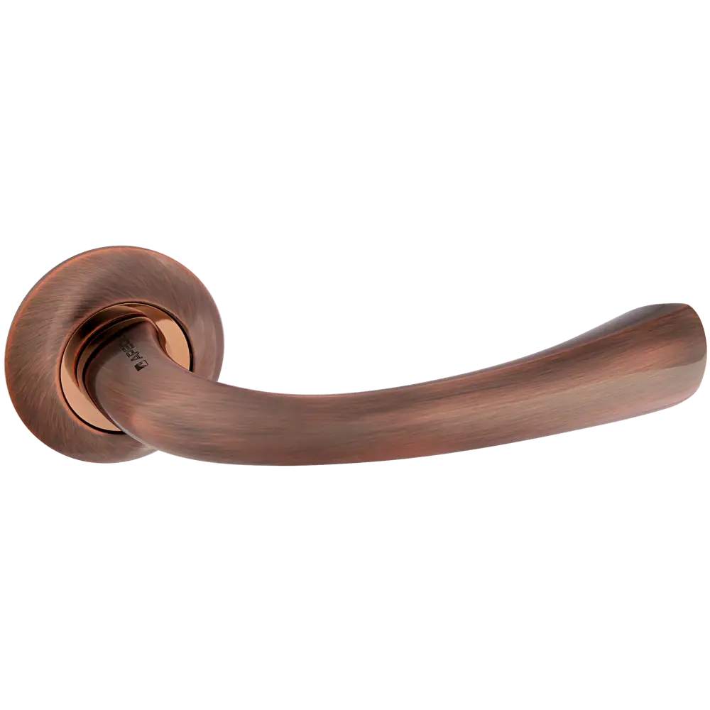 Ручка дверная на розетке Apecs «Premier» H-0579-Z-AC, ЦАМ, цвет старая медь STLM-2127678