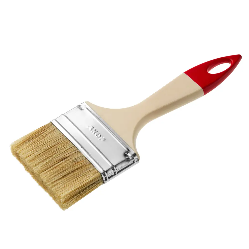 Кисть плоская 70 мм Акор Стандарт Столичная синтетическая щетина STLM-2193316