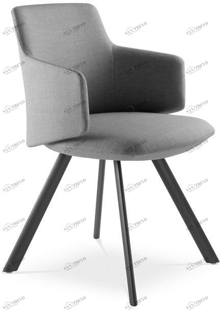 LD Seating Стул для конференций из ткани с подлокотниками Melody meeting 360-k