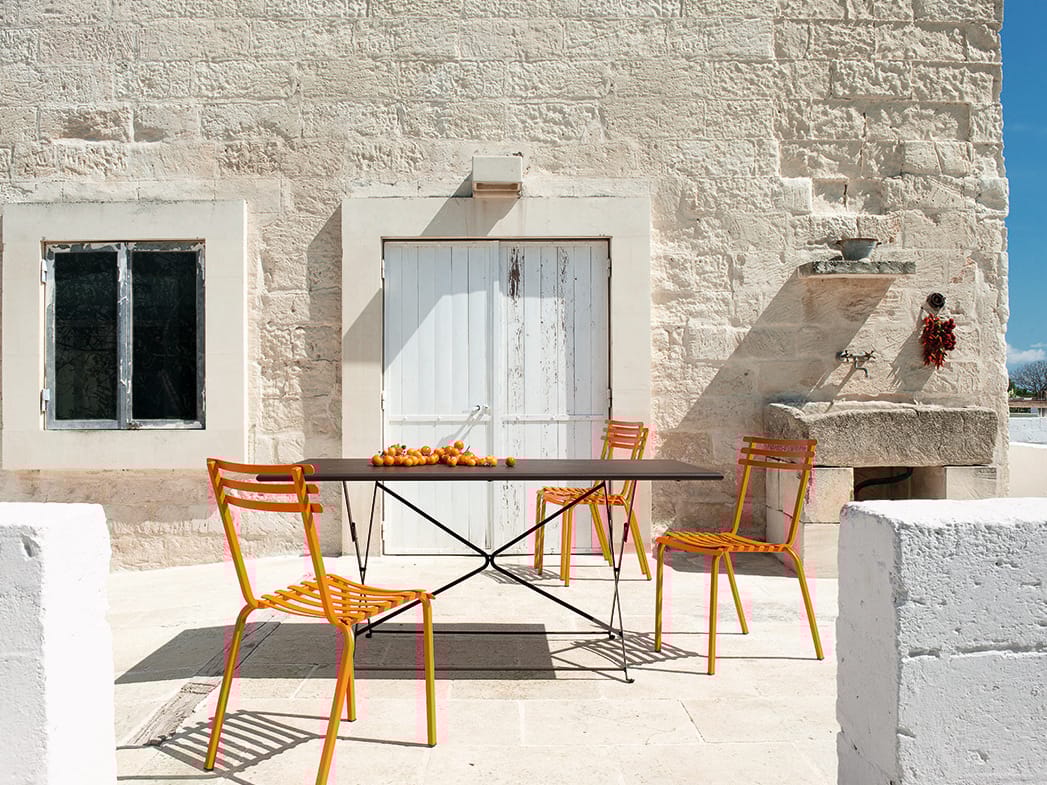 Складной металлический обеденный стол Ethimo ARCH-00140298 - Вид №1