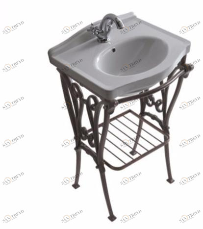 GALASSIA Консоль под умывальник из алюминия Ethos sun-id-1384211