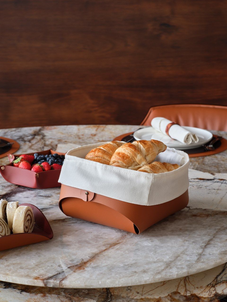 Кожаный держатель для хлеба ADJ ARCH-00038033 - Вид №5