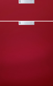 Фасады для кухни Модерн Фрезеровка «Модерн Гроссето» Красный глянец №217