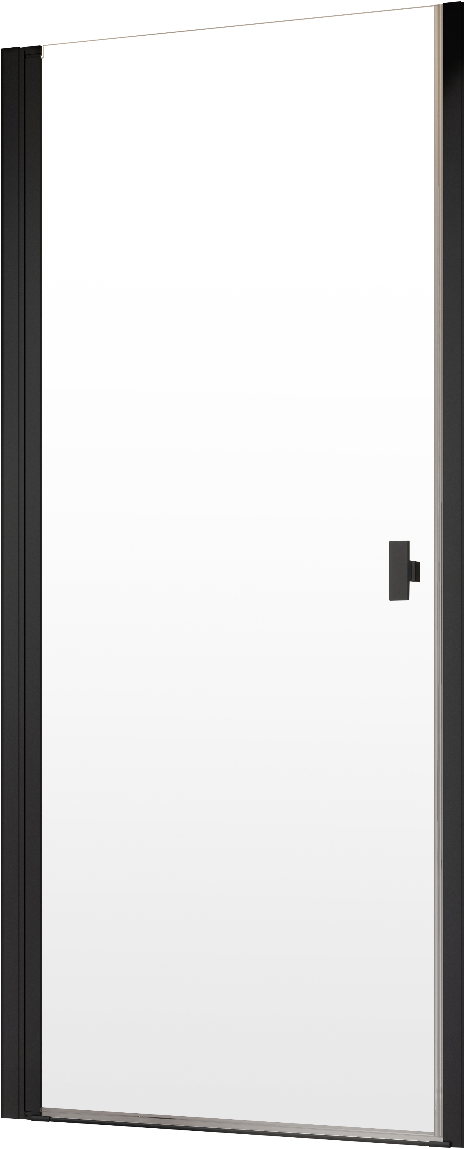 91001192 Душевая дверь Black DWJ I 100 Left 10026100-54-01L 100см эффект стекла прозрачный распашной NES STLM-0433179 RADAWAY
