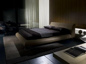 i 4 Mariani Кровать двуспальная с обивкой кожей Add_look