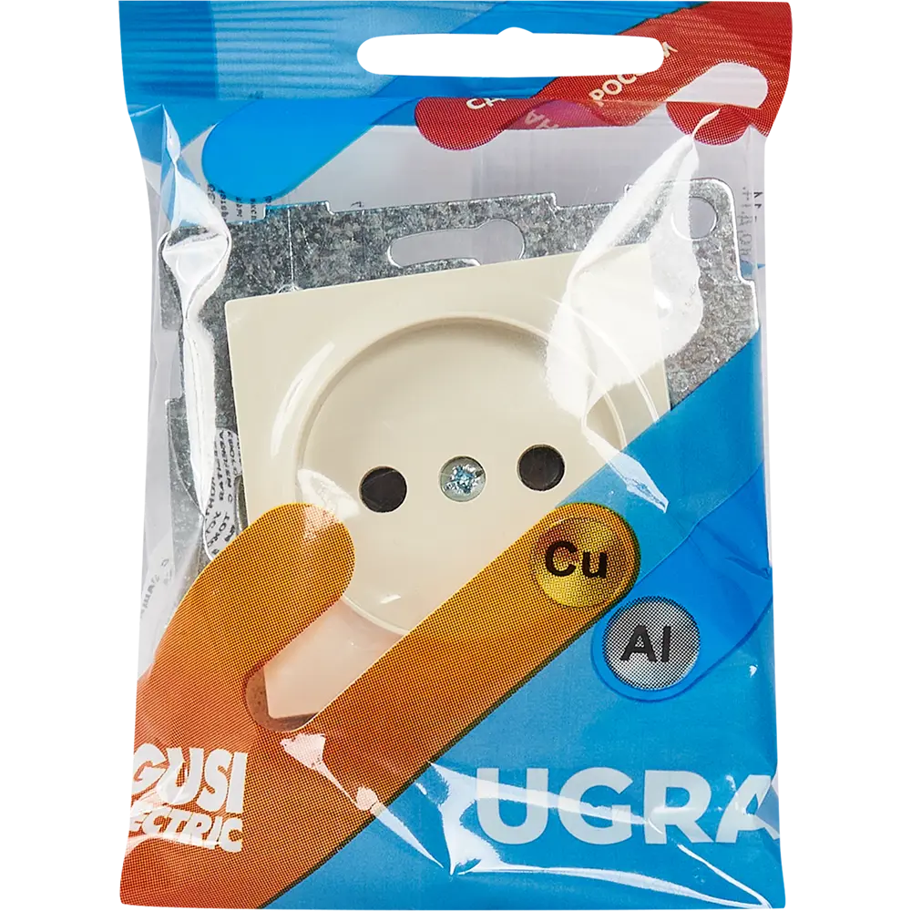 Розетка встраиваемая GUSI Electric Ugra бежевая для бытовой техники 83864369 STLM-0045185 - Вид №5