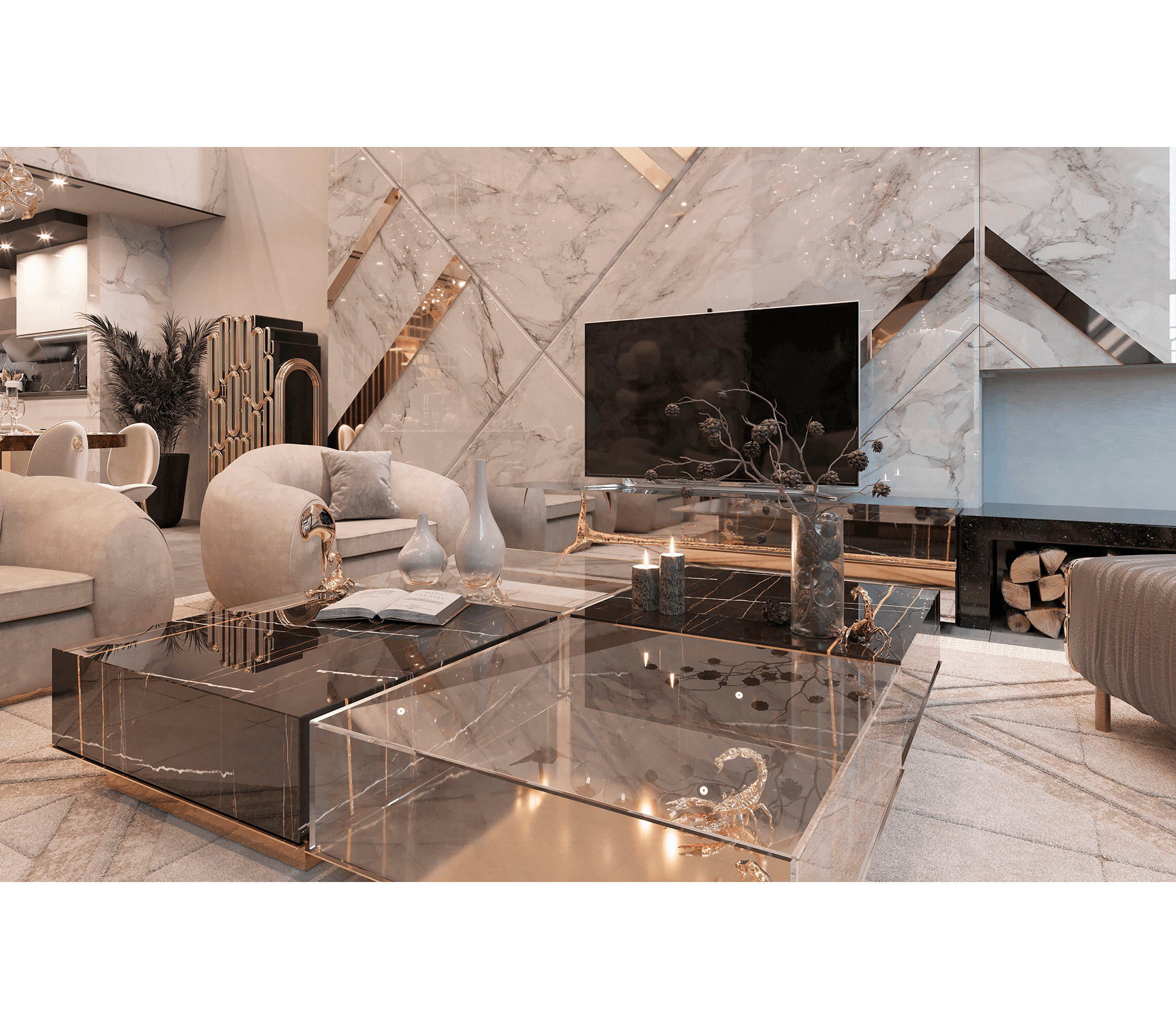 0-272 Центральный стол Metamorphosis  Boca Do Lobo  - Вид №9