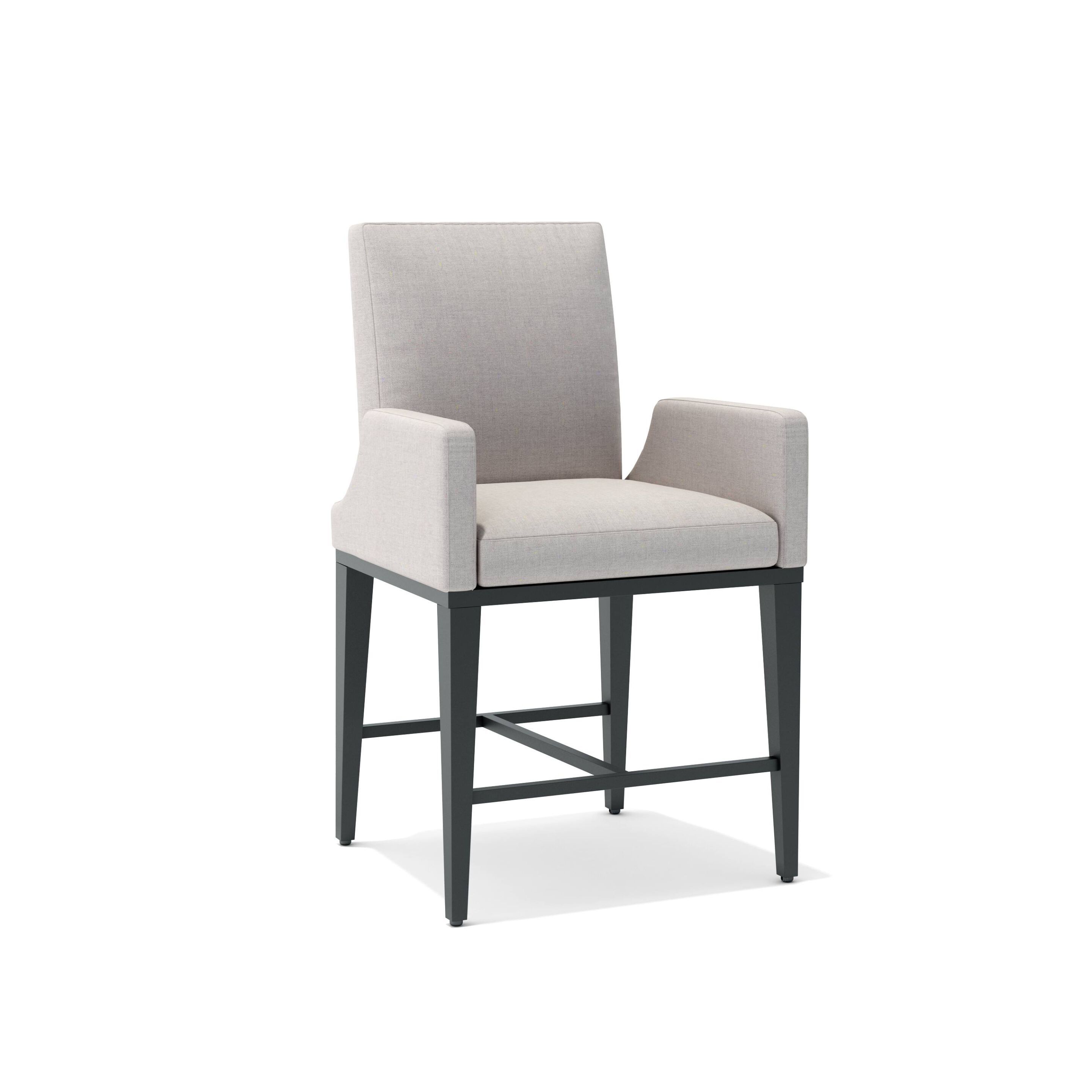 Тканевый мягкий садовый стул с подлокотниками Walters Varenna ARCH-00131229 - Вид №8