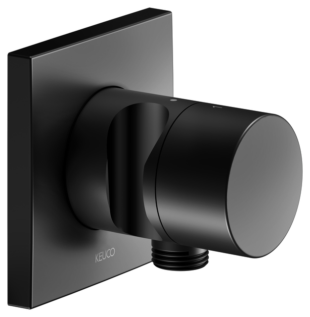 59556010202 Встраиваемый переключатель на 2 потребителя с выводом для шланга и держателем лейки DN 15 KEUCO IXMO - Вид №2