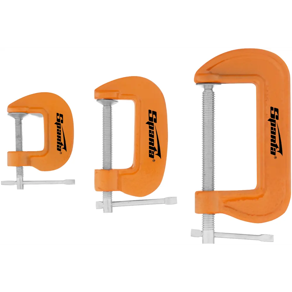 Набор G-образных струбцин Sparta для точной фиксации 89395658 STLM-1493697