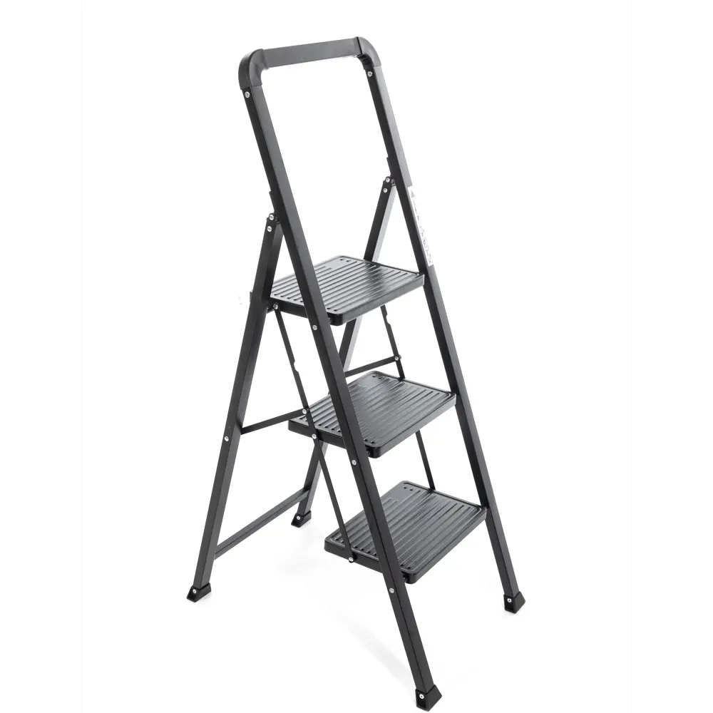 Стремянка стальная Zalger 3 ступени, максимальная нагрузка 150 кг STLM-2146258