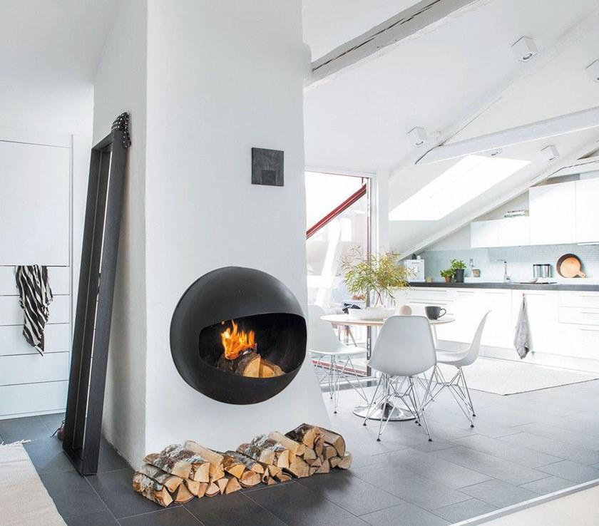 Focus creation Открытый настенный камин Emifocus sun-id-1484229 - Вид №1