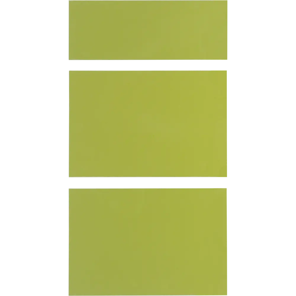 Двери для шкафа Delinia «Васаби» 40x70 см, пластик, цвет зелёный, 3 шт STLM-2101457