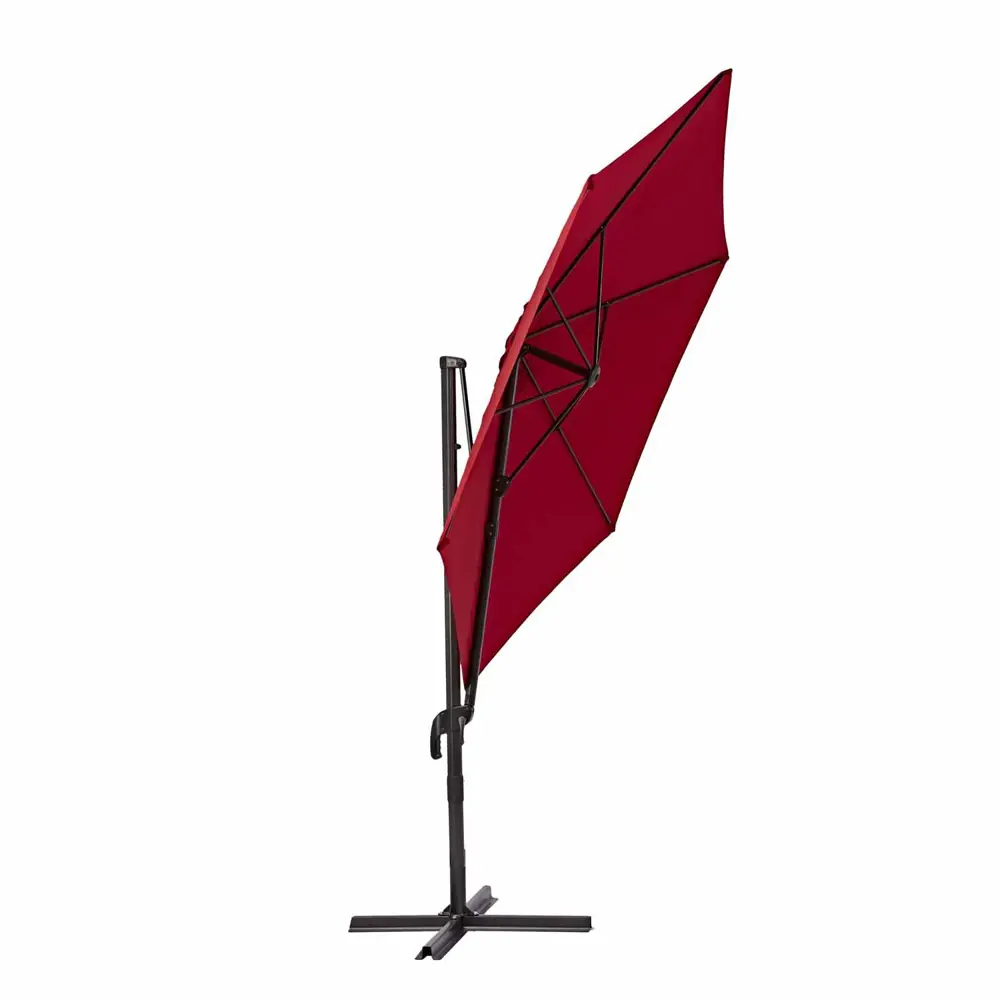 Зонт с боковой опорой Naterial Avea ø290 h251 см шестигранный красный 82232805 STLM-2053747  - Вид №10