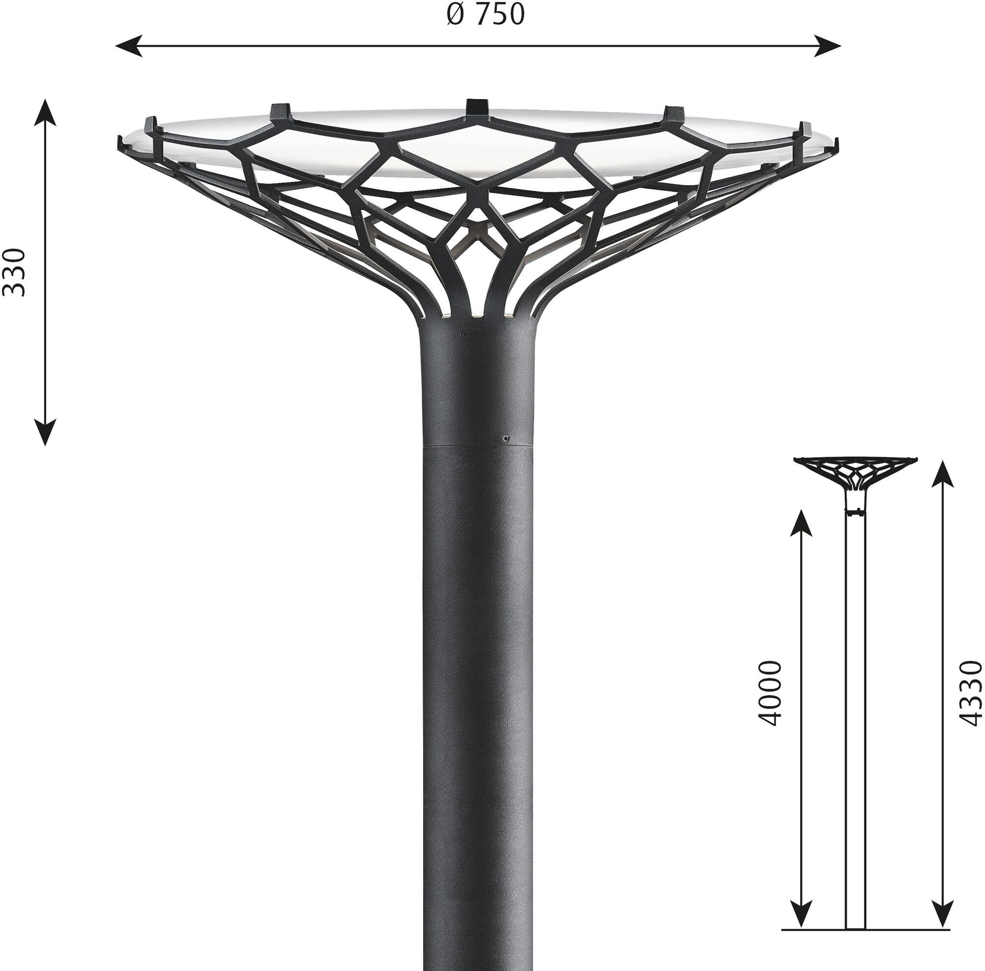 Louis Poulsen Светодиодный уличный фонарь из алюминия sun-id-1491537 - Вид №9