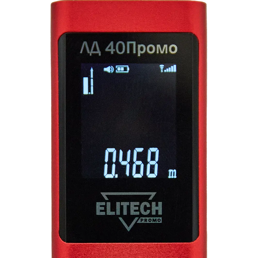 Лазерный дальномер Elitech ЛД40 для точных измерений до 40 метров 89202532 STLM-0839909 - Вид №2