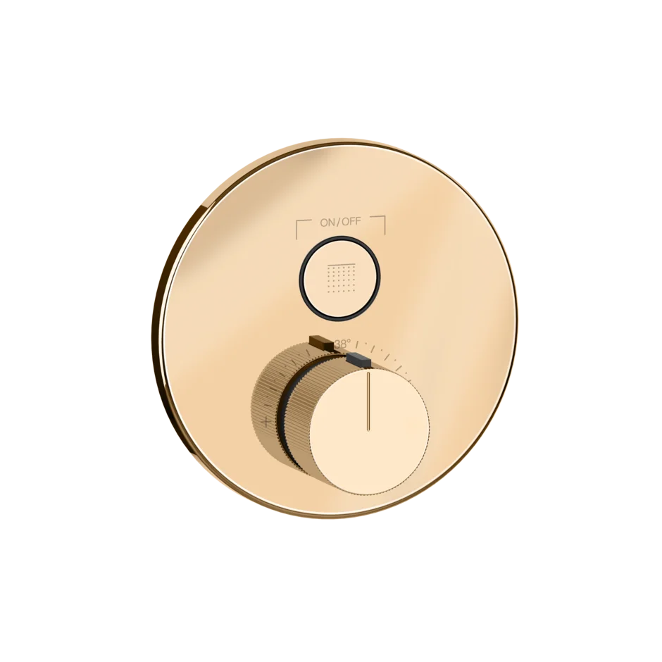 Смеситель для душа 38711 735 Gessi Hi-fi ТЕПЛАЯ БРОНЗА PVD 38711735