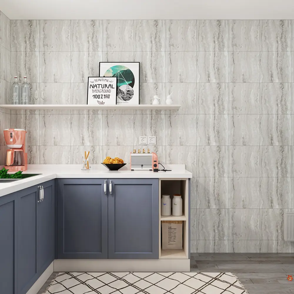 LAKO DECOR - Самоклеящиеся панели ПВХ Белый мрамор для стен и пола 87289074 STLM-0073637 - Вид №4