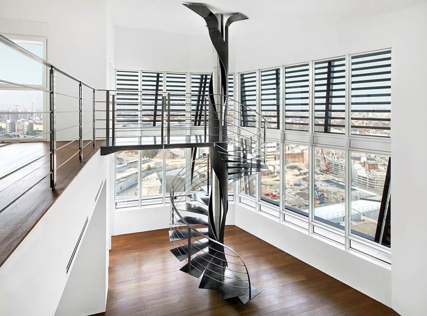 Officine Sandrini Металлическая винтовая лестница sun-id-1447826 - Вид №18