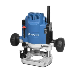 Фрезер сетевой двухбазовый погружной кромочный Dongcheng DMR8S, 900 Вт
