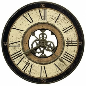 Часы настенные черные Howard Miller 625-542 Brass Works HOWARD MILLER  00-3872933 Черный