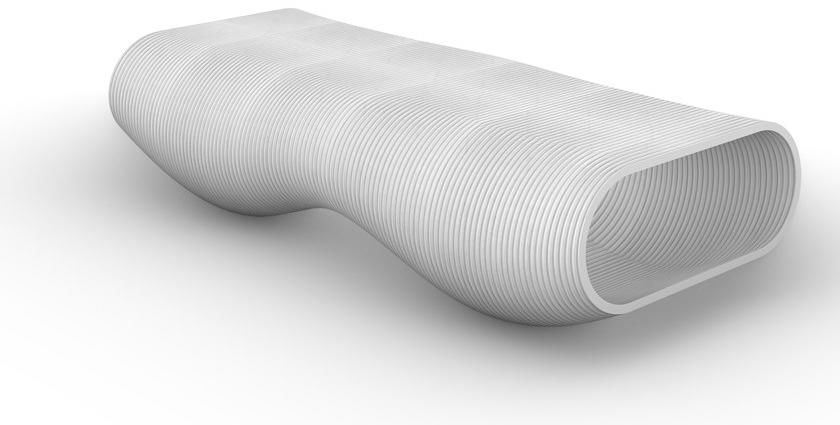 Concreative Бетонная скамья  1903-034  - Вид №2