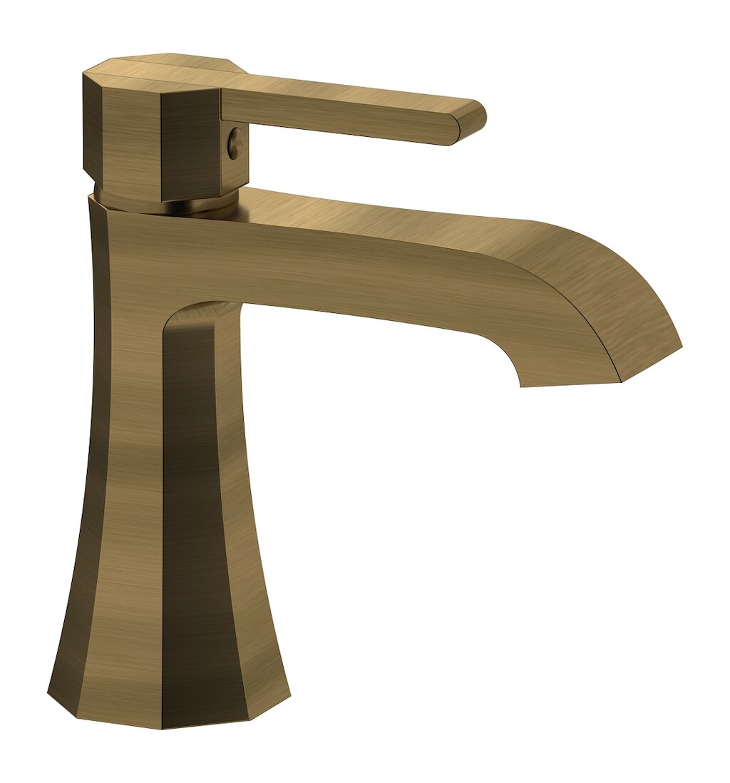 Смеситель для раковины на 1 отверстие в комплекте с донным клапаном WE ARE IB bl200mb Modern Bronze Belmondo 