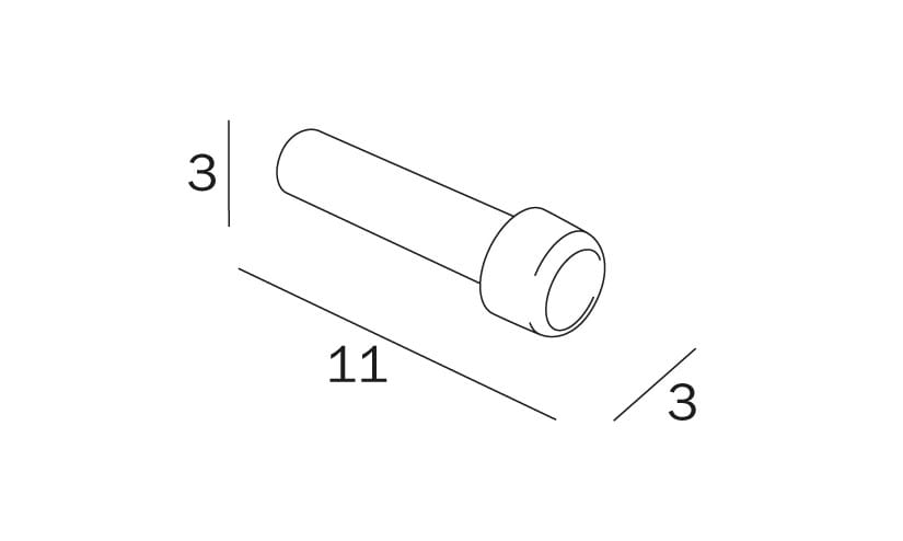 Дверной упор INDA® HOTELLERIE ARCH-00137823 - Вид №2